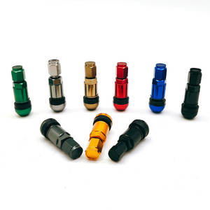 Valves à <span class=keywords><strong>pneu</strong></span> en Aluminium sans chambre à air, traitement anodisé, divers couleurs, prix d'usine - Product Image 1
