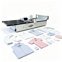 Système de découpe automatique CNC PANDA pour saris, lehengas, dhotis et saris, avec moteur à pompe, coupe-tissu haute vitesse pour vêtements traditionnels indiens