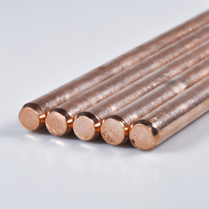 Tige de terre en acier plaqué cuivre Copperweld pour protection contre la foudre, avec âme en acier et couche de cuivre, Marque YY, OEM, Prix usine - Product Image 3