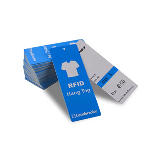 Nhà Máy Giá tùy chỉnh in ấn UHF <span class=keywords><strong>RFID</strong></span> giấy tráng quần áo treo Tag cho may mặc/Quản Lý Hàng Tồn Kho - Product Image 4
