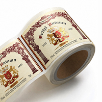 Impression d'étiquettes de vin personnalisées, dorure à chaud, gaufrage, revêtement UV, papier premium, résistant à l'eau et à l'huile, étiquette de bouteille de vin