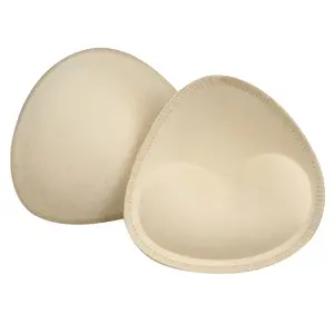 Almohadillas de sujetador extraíbles Inserciones de copas deportivas cómodas para mujer Almohadillas de inserción de sujetador para traje de baño superior de Bikini