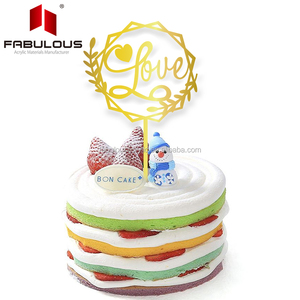 Venta al por mayor de la torta de la boda para la novia y <span class=keywords><strong>el</strong></span> novio pastel de boda decoración de la Mesa - Product Image 4