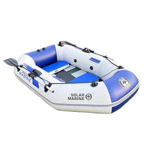 B2001R 0 Glue Full Weld Process Solarmarine <span class=keywords><strong>Gommone</strong></span> da Pesca Piccolo <span class=keywords><strong>per</strong></span> 2 Persone con Pavimento in Legno e PVC, <span class=keywords><strong>Pompa</strong></span> Ricaricabile Opzionale - Product Image 2