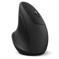 Souris verticale ergonomique sans fil Bluetooth 5.1 2.4G, triple mode filaire, boutons 6D, 2400 DPI, clic silencieux, rechargeable, pour ordinateur