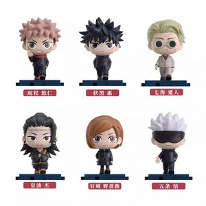 ขายส่งของแท้ Jujutsued Kaisen Stride Forward Series กล่องสุ่มฟิกเกอร์อนิเมะจิ๋ว JJK 6 ชิ้น/กล่อง ของสะสมตกแต่งโต๊ะ - Product Image 6