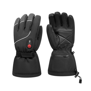 Gants <span class=keywords><strong>De</strong></span> <span class=keywords><strong>Ski</strong></span> Professionnels Noirs Antidérapants avec Batterie Chauffante Doigt Chaleur Vente En Gros Gants <span class=keywords><strong>De</strong></span> <span class=keywords><strong>Ski</strong></span> Hiver En Polyester - Product Image 3