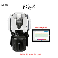 Torréfacteur à café de qualité commerciale KALEIDO Sniper M2S PRO, 50-400g, acier inoxydable, contrôlé par application, utilisation domestique et extérieure, électrique