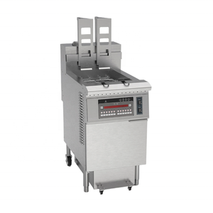 Friteuse à gaz OFG-H126 de haute qualité en acier inoxydable pour poulet / friteuse professionnelle pour remorque alimentaire avec système de filtration d'huile - Product Image 1