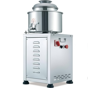 Mélangeur de viande électrique automatique en acier inoxydable pour la préparation de boulettes de viande, de pâtes à base de bœuf, de porc, de poisson et de crevettes - Product Image 2