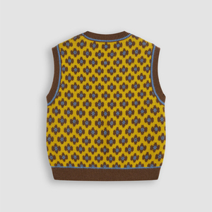 Gilet pull personnalisé pour femme, style vintage, sans manches, en tricot, pull sans manches pour femme - Product Image 2
