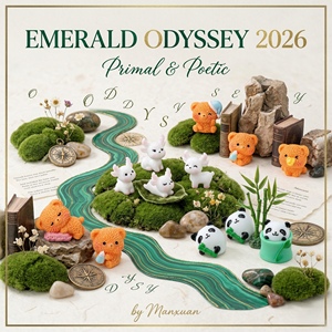 Produits Innovants : Adorables Ours en Résine Texturée, Modèles Truffes Nordiques Sereines, Artisanat en Résine pour Tableau de Bord de Voiture, Cadeau Animalier - Product Image 6