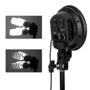 Kit de Equipo de Fotografía y Video para Estudio: Soporte de <span class=keywords><strong>Fondo</strong></span> con 4 Portalámparas, Softbox, Trípode y Tela de <span class=keywords><strong>Fondo</strong></span> - Product Image 4