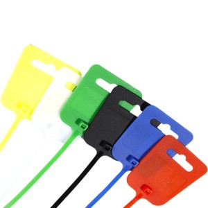 สายรัดเคเบิลสี 1.2 มม. UL94V-2 ทนไฟ จัดการสายไฟ ล็อคตัวเองได้ เขียนได้สองด้าน - Product Image 4