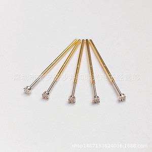 P100 H5 P100 H2.5 หมุดทดสอบสปริงฟันเลื่อยแบบหัวเก้าแฉก 1.36 มม. สำหรับเครื่องทดสอบโหลดอิเล็กทรอนิกส์ - Product Image 2