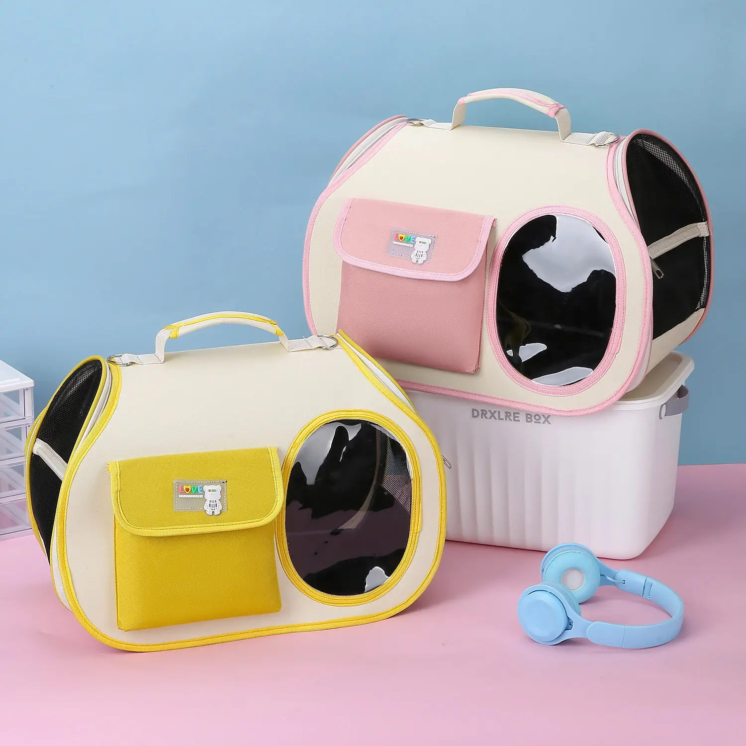 제조업체 도매 휴대용 야외 통기성 고양이 캐리어 가방