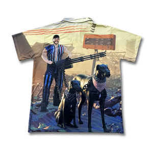 Tallas grandes Ropa de hombre 100% Algodón Camiseta de peso pesado Logotipo personalizado Polo - Product Image 2