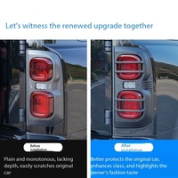 Mise à niveau du système de freinage antiblocage, cadre de protection des feux arrière et décoration de la coque des feux arrière pour les accessoires Haval H9 2026
