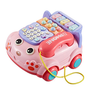 <span class=keywords><strong>Jouet</strong></span> Musical Éducatif Téléphone Simulation pour Bébés 0-6 Mois, Téléphone Portable Éducatif pour Enfants - Product Image 2