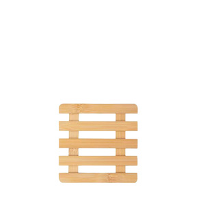 Simple bamboo heat-resistant mat, <b>placemat</b>, heat-resistant table mat, dish mat, casserole mat, bowl mat - Product Image 4