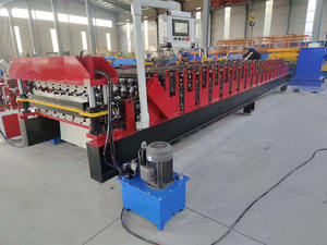 Rouleau de double couche direct d'usine formant la machine composants de moteur à engrenages de machine de presse de carrelage en acier automatique pour l'acier coloré - Product Image 3