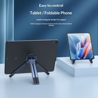 Support portable multifonctionnel pliable en alliage d'aluminium magnétique pour tablette et ordinateur portable, hauteur réglable, compatible iPad, pour utilisation sur bureau