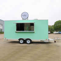 Chammp 2026 Remorque de Food Truck de Luxe Entièrement Équipée et Personnalisée pour la Restauration Rapide, les Sucreries, les Glaces et les Burgers – Service Alimentaire Mobile