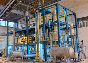 เครื่องจักรผลิตน้ำมันดีเซลจากน้ำมันเครื่องใช้แล้วขนาดเล็กแบบทำงานต่อเนื่อง - Product Image 2