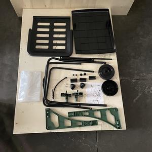 수하물 쓰레기 비닐 봉투 핸드 푸시 트롤리 이동 핸드 푸시 가든 리프 컬렉션 쓰레기 카트 - Product Image 4