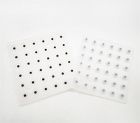 Clavier en silicone conducteur rétroéclairé personnalisé en gros, boutons en caoutchouc de silicone souples imprimés, découpe de claviers électroniques