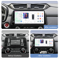 MEKEDE DUDU7 A7870 Radio de Coche Android con GPS Dual, Pantalla con Car-play, Navegación GPS Automática para HONDA CRV 2017-2022 de 10.33 Pulgadas