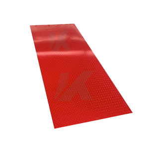 Tapis d'allée temporaire tapis de route de construction robuste en plastique noir - Product Image 4