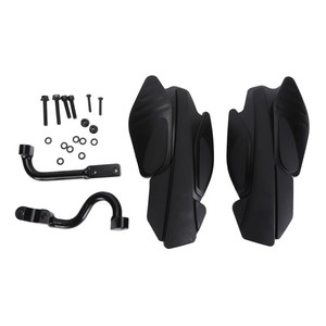 Par de Protectores de Manos Negros, Protección Resistente 2876846, Repuesto para <span class=keywords><strong>Polaris</strong></span> Sportsman <span class=keywords><strong>Scrambler</strong></span> 400 450 570 850 XP <span class=keywords><strong>1000</strong></span> - Product Image 1