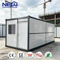Casa Contenedor Plegable y Desmontable - Ensamblaje Rápido, Personalizable, Prefabricada y Portátil con Diseño Moderno