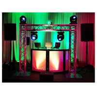 Console pliante en alliage d'aluminium 2 pièces, support de dj, à vendre