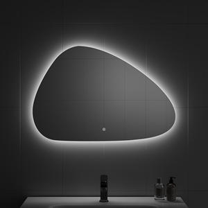 Fábrica <span class=keywords><strong>60x90</strong></span> personalizado iluminado sin marco Smart Hotel retroiluminado Irregular venta al por mayor <span class=keywords><strong>espejo</strong></span> de <span class=keywords><strong>baño</strong></span> montado en la pared con luz Led - Product Image 1