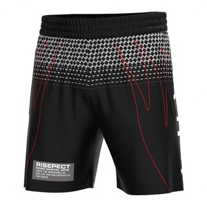 Pantalones Cortos Deportivos de Poliéster para Gimnasio, Levantamiento de Pesas, Tenis, Secado Rápido, para Hombre, Diseño OEM de China - Product Image 1