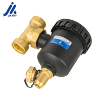 Pabrik baru pemisah kotoran Mini pemurni air 12000 Gauss Filter air magnetik hitam untuk Boiler