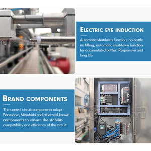 Machine de remplissage à piston entièrement automatique pour shampoing savon liquide crème pour le visage lotion pour le corps <span class=keywords><strong>BB</strong></span> crème pour les soins de la peau vaisselle gel pour les cheveux bouteille - Product Image 4