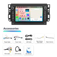 Podofo pour Chevrolet/Holden/Daewoo/Pontiac Autoradio 7 ''6 + 128G Autoradio sans fil Carplay Android Auto GPS/WiFi Fabricant