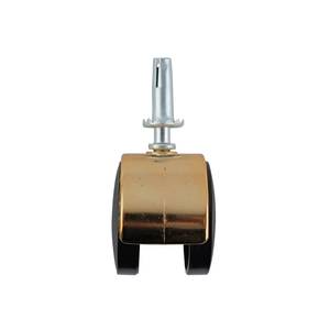 Rueda Doble de 2 Pulgadas con Rodamiento de Bolas y Montaje en Eje |   para Sillas de <span class=keywords><strong>Oficina</strong></span> y Muebles Móviles |   Carritos y Equipos |   Venta al por mayor, OEM - Product Image 3