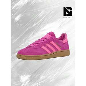 Adidas Handball Spezial Semi Lucid Fuchsia Lucid Pink Gold Metallic (Mujer) Zapatillas Deportivas para Mujer - Product Image 3
