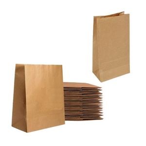Sacs en papier kraft brun sans poignée, très résistants, à prix abordable, adaptés pour contenir des fruits et des légumes, exportés du Vietnam - Product Image 2