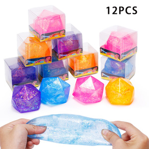 Diamond Glitter Stretchy Squeeze Candy <b>Rubber</b> Stress Relief Maltose Decompression Toy for Boys and Girls 14 Years & up - Product Image 4