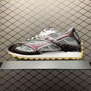 Nouvelles baskets montantes de luxe en maille de haute qualité pour hommes et femmes, style lacets, sport, équilibre, bout souple, chaussures de marche BV - Product Image 5