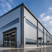 Capannone Industriale Prefabbricato in Acciaio a Grande Campata Personalizzato per USA, Canada e Nord America