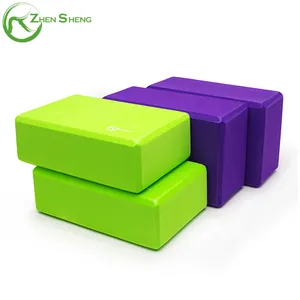 Zhensheng tùy chỉnh nhãn EVA <span class=keywords><strong>Yoga</strong></span> Pilates nút chai gạch tập thể dục tập thể dục <span class=keywords><strong>Yoga</strong></span> EVA khối - Product Image 3