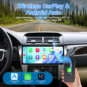 Autoradio Android Navihua avec GPS pour Toyota Camry 2015-2017, système multimédia Carplay, autoradio stéréo DSP, lecteur DVD de voiture - Product Image 4