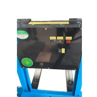 Chariot élévateur transpalette électrique 1T 1,6 mm à mât simple, batterie lithium 48V, avec déplaceur latéral électrique et auto-chargeur