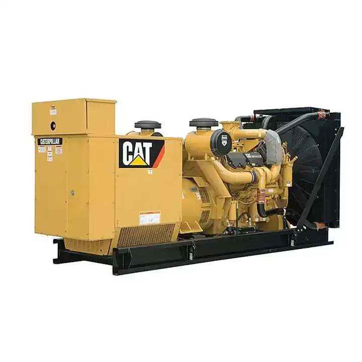 Generator 3 fase 380v, sistem pelindung diesel mesin turbo baru 800Kva